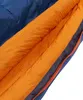 Спальный мешок пуховый Yeti-40C right (Regular, 9723/деним/оранжевый, , , , , )