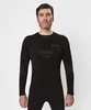 Первый слой фуфайка с длинным рукавом Active Seamless Мужская (L-XL, 1000/черный, , , , , )