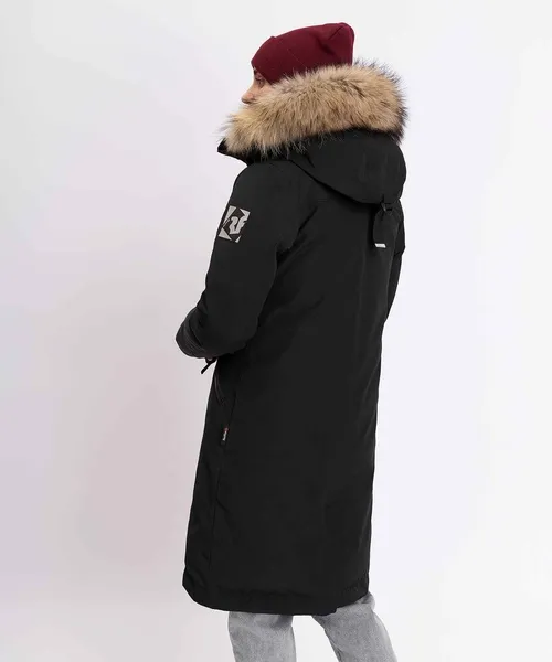 Полупальто пуховое Nyla III Женское (XS, 1000/черный, , , W23-24, , )