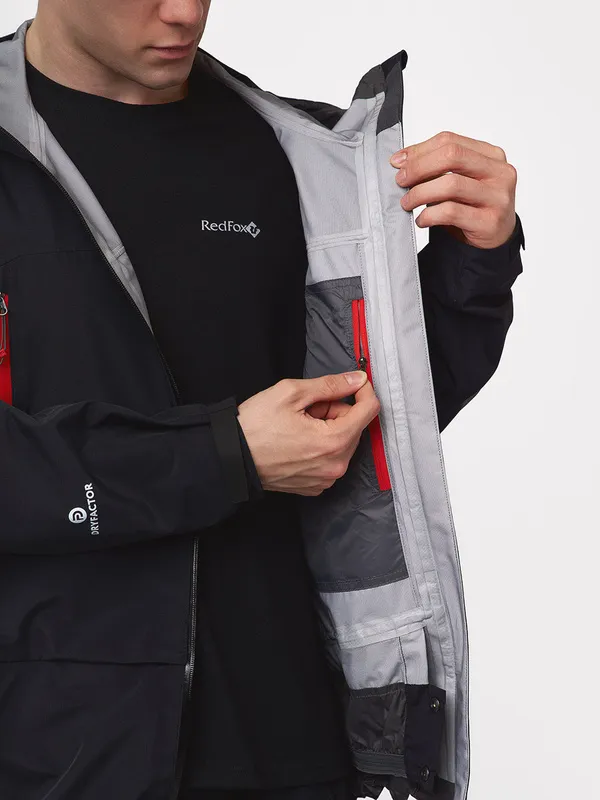 Куртка ветрозащитная Vinson III Мужская (XL, 1000/черный, , , , , )