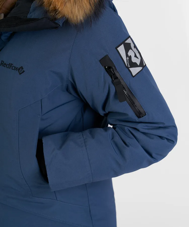 Полупальто пуховое Arctica III Женское (M, 8800/серо-синий, , , W23-24, , ) Полупальто пуховое Arctica III Женское (M, 8800/серо-синий, , , W23-24, , )