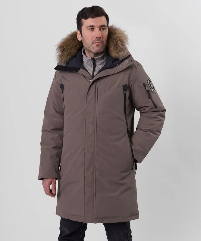 Полупальто пуховое Dikson IV Мужское (XL, 4700/гранит, , , )