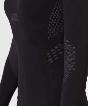 Первый слой фуфайка с длинным рукавом Active Seamless Женская (M-L, 1000/черный, , , , , )